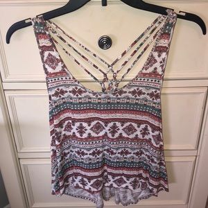 Patterned tank top